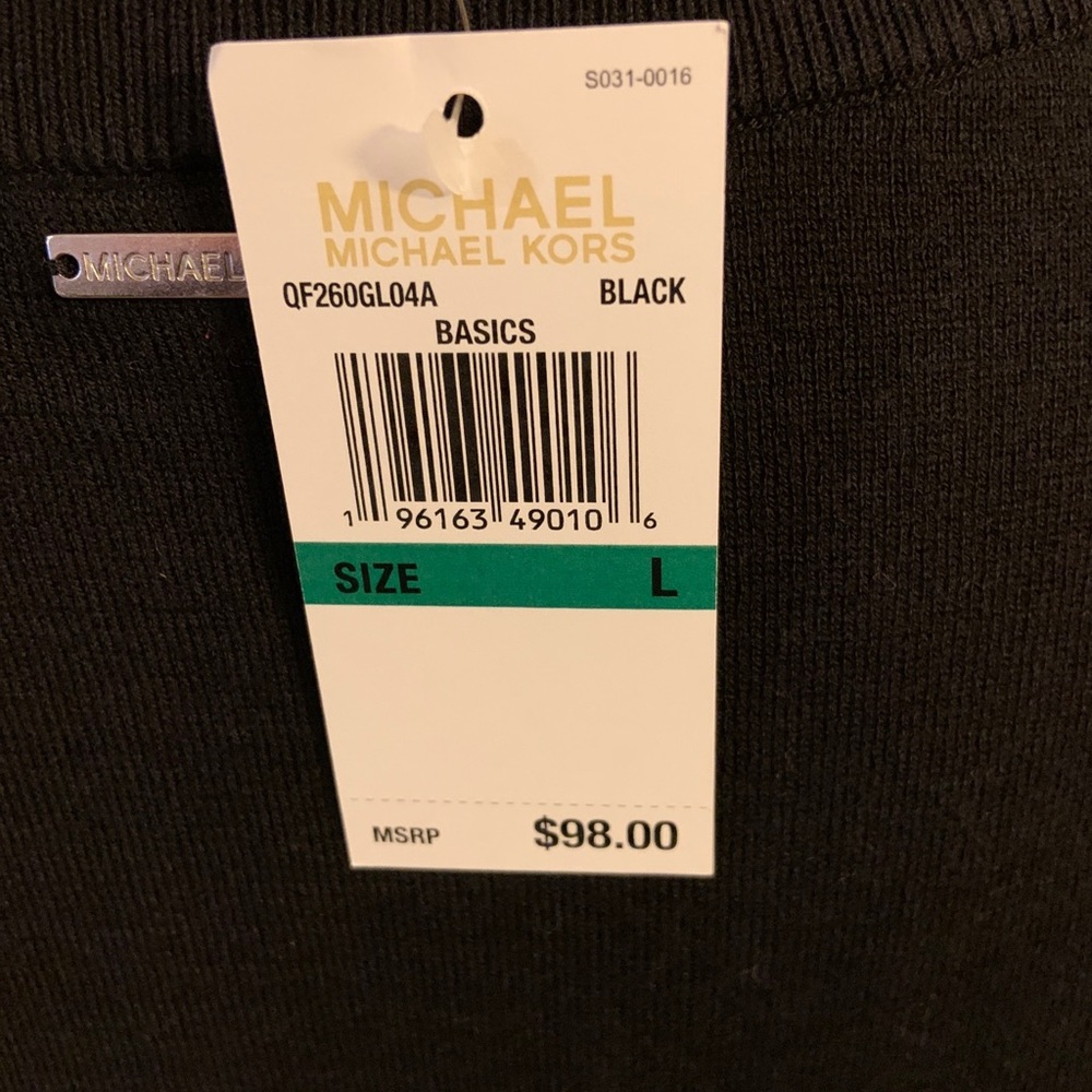 Michael kors ladies pull over MK sweater size large - Picture 2 of 6